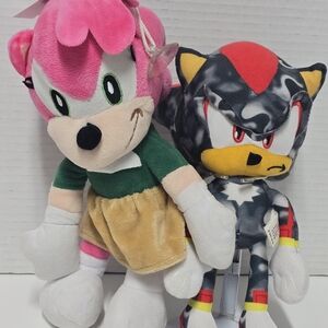 2023 Sega Sonic The Hedgehog Camo Shadow & Amy Rose @ToyBros
